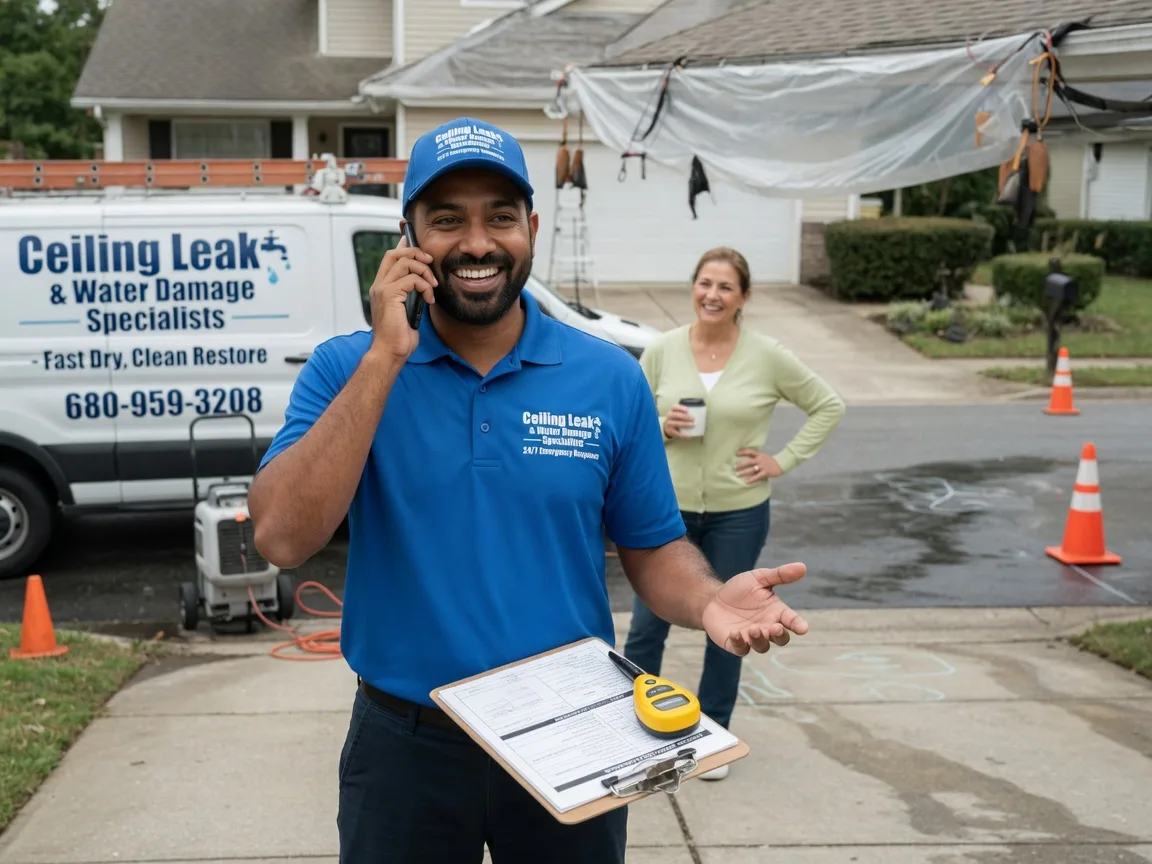 Ceiling Leak Cleanup Wisconsin FAQs